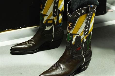 louis vuitton cowboy boots pharrell